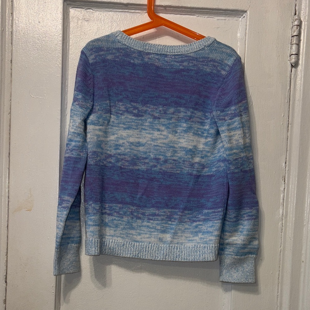 GAP Kids Blue and Purple Sweater - Picture 2 of 5